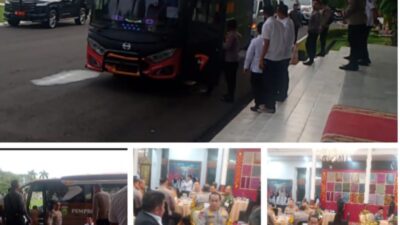 Negara Hadir Jaga Toleransi, Kapolda dan Gubernur Sumsel Pantau Langsung Keamanan Malam Natal