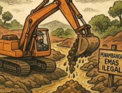 Tambang Emas Ilegal Di Pekon Sidoarjo Cemari Mata Air Warga, Dugaan Upeti Ke Oknum Aparat Mencuat