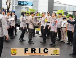 Polda Sumsel Gelar Gladi Bersih Upacara Farewell Parade dalam Rangka Sertijab Kapolda Sumsel