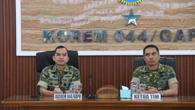 Pastikan Transisi Kepemimpinan Akuntabel, Itdam II/Swj Verifikasi Korem 044/Gapo