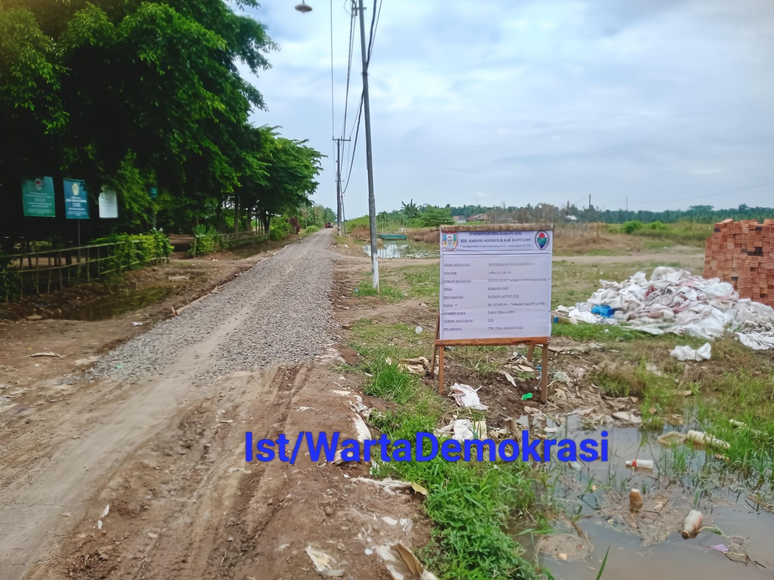 PAPAN PLANG PROYEK DESA KARANG SAR