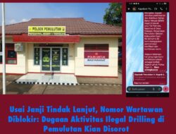 Usai Janji Tindak Lanjut, Nomor Wartawan Diblokir: Dugaan Aktivitas Ilegal Drilling di Pemulutan Kian Disorot
