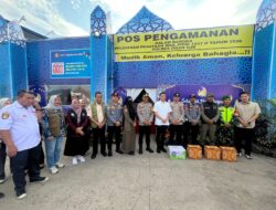 Pastikan Kesiapan Personel Operasi Ketupat 2026, Kapolres Ogan Ilir Bersama Bupati Ogan Ilir Tinjau Pospam dan Posyan