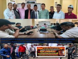 AKSI MEMANAS DI POLDA SUMSEL, AKTIVIS DESAK PENAHANAN KEPSEK SMAN 5 MARIANA