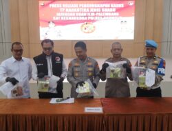 PRESS RELEASE: Polres Ogan Ilir Sikat Jaringan Narkotika, 4,2 Kg Sabu dan Dua Pelaku Diamankan
