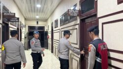 Kasat Intelkam Polres Ogan Ilir Pimpin Apel Konsolidasi Piket Funsi dan Cek Tahanan, Situasi Aman Kondusif
