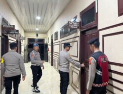 Kasat Intelkam Polres Ogan Ilir Pimpin Apel Konsolidasi Piket Funsi dan Cek Tahanan, Situasi Aman Kondusif