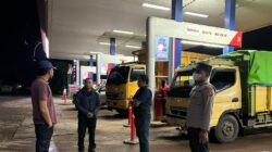 Polsek Pemulutan Ogan Ilir Intensifkan KRYD dan Patroli SPBU Pasca Penyesuaian Harga BBM Non Subsidi