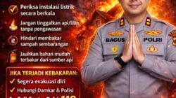 Kapolres Ogan Ilir Sampaikan Himbauan KAMTIBMAS, Ajak Masyarakat Antisipasi Dini Bahaya Kebakaran