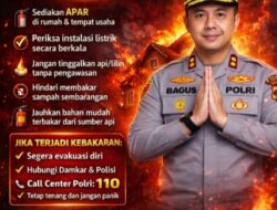 Kapolres Ogan Ilir Sampaikan Himbauan KAMTIBMAS, Ajak Masyarakat Antisipasi Dini Bahaya Kebakaran