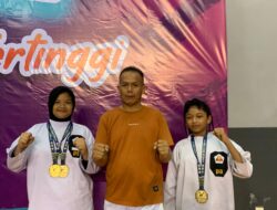 Dua Atlet Perisai Diri Raih Juara I di Kejuaraan Nasional Pencak Silat Piala Rektor III Bina Darma
