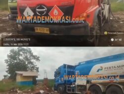 Tangki Pertamina Terekam di Area Tambang PT BSPC, Dugaan Penyalahgunaan BBM Disorot