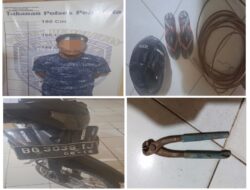 Team Panther Polsek Pemulutan Ogan Ilir Berhasil Ungkap Kasus Pencurian Kabel di Pabrik Penggilingan Padi