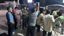 Personel Polres Ogan Ilir dan Polsek Indralaya Lakukan Olah TKP dan Cek Korban Penganiayaan di Desa Penyandingan