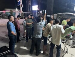 Personel Polres Ogan Ilir dan Polsek Indralaya Lakukan Olah TKP dan Cek Korban Penganiayaan di Desa Penyandingan