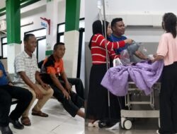 Kades Curup Jenguk Warga yang Sakit di RS Dr. AK.Gani Palembang, Wujud Kepedulian Pemimpin kepada Masyarakat