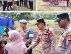 Semangat Kebersamaan dan Kepedulian, Sambut Hari Bhayangkara ke-80, Polsek Indralaya Salurkan Bantuan Sembako untuk Warga yang Membutuhkan