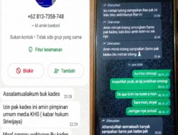Diduga Catut Nama Pimpinan Media untuk Minta Uang, Kades Mulya Abadi Rugi Rp250 Ribu