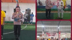 Turnamen Fun Futsal Antar Instansi Dalam Rangka Hut Bhayangkara ke- 80 Resmi Di Tutup