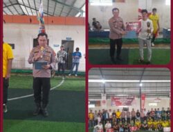Turnamen Fun Futsal Antar Instansi Dalam Rangka Hut Bhayangkara ke- 80 Resmi Di Tutup