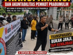 WRC PAN-RI Desak Pemkot Prabumulih Tingkatkan Transparansi, Siap Kawal Realisasi Komitmen
