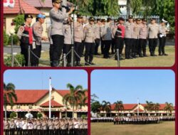 Jelang Serah Terima Jabatan, Kapolres Ogan Ilir AKBP Bagus Suryo Wibowo, S.I.K Tekankan Integeritas dan Kekompakan Kepada Seluruh Personel