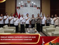 Kapolres Ogan Ilir Silahturahmi Dengan Bupati, Bahas KAMTIBMAS Dan Perkuat Sinergi Menjaga Kondusivitas Daerah