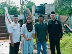 BAZNAS Ogan Ilir Survei Rumah Korban Kebakaran, Mantan Sekjen PWI Ogan Ilir Berpeluang Terima Bantuan Bedah Rumah