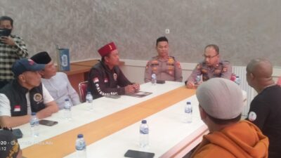Forum Cakar Sriwijaya PAC SU I Audiensi dengan Polsek Seberang Ulu I, Perkuat Sinergi Jaga Kamtibmas