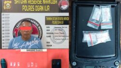 Sempat Kabur Lewat Sungai, Residivis Pengedar Sabu Kembali Dibekuk Polisi di Ogan Ilir