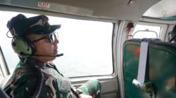 Patroli Udara Karhutla, Danrem 044/Gapo Tinjau Daerah Rawan dan Kesiapsiagaan Satgas Sumsel