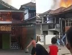 Dugaan Korsleting Meteran Listrik, Satu Rumah di Desa Batu Gajah Hangus Terbakar: Kerugian Ditaksir Ratusan Juta Rupiah