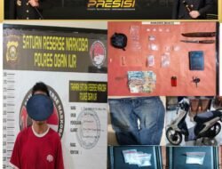 Polres Ogan Ilir Ungkap Peredaran Sabu di Tanjung Batu, 1,37 Gram Barang Bukti Diamankan