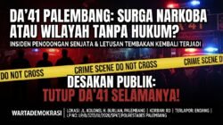 DA’41 Palembang: Tempat Hiburan Malam Diduga Surga Narkoba Bak “Texas City”, Wilayah Tanpa Hukum, Nyawa Manusia Tiada Artinya